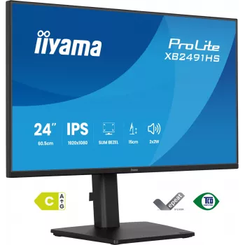 Monitor IIYAMA XB2491HS-B1 60,5 cm (23,8 inch) 16:9 IPS con HDMI, DisplayPort y altavoces integrados