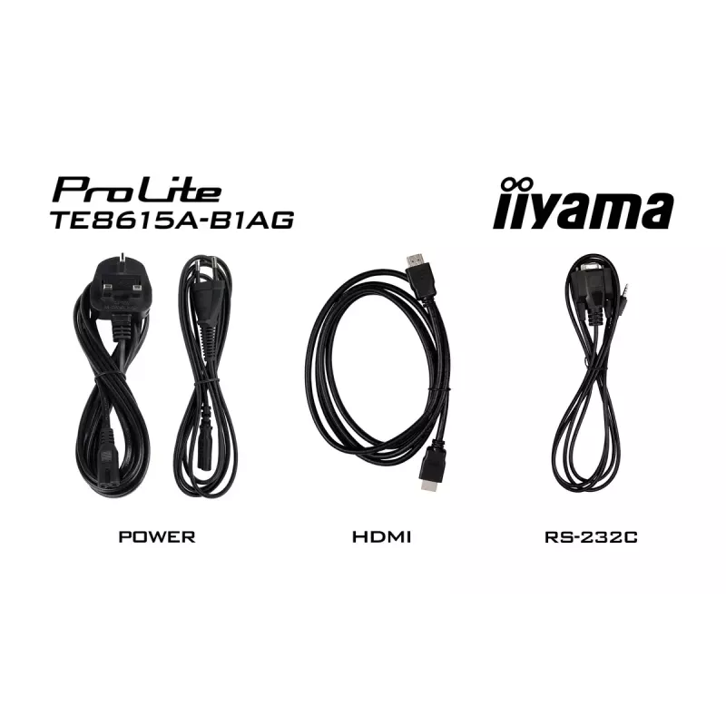 Pantalla táctil interactiva IIYAMA TE8615A-B2AG 86