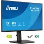 Monitor de ordenador IIYAMA ProLite XB2491H-B1 23.8 pulgadas (60.5 cm) Full HD IPS LCD, 1920×1080, visión 178°, VESA, altura ajustable, negro