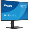 Monitor de ordenador IIYAMA ProLite XB2491H-B1 23.8 pulgadas (60.5 cm) Full HD IPS LCD, 1920×1080, visión 178°, VESA, altura ajustable, negro