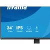 Monitor de ordenador IIYAMA ProLite XB2491H-B1 23.8 pulgadas (60.5 cm) Full HD IPS LCD, 1920×1080, visión 178°, VESA, altura ajustable, negro
