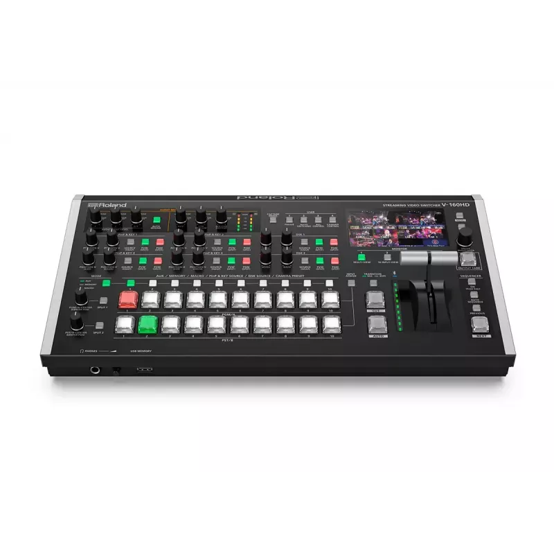 Conmutador de vídeo Roland V-160HD Composite USB Type-C 60Hz