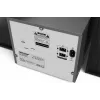 Microcadena de audio Sharp XL-B512(BK) – 45 W, reproductor de CD único, radio FM, MP3, conexiones de altavoz tipo banana, negro