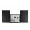 Microcadena de audio Sharp XL-B512(BK) – 45 W, reproductor de CD único, radio FM, MP3, conexiones de altavoz tipo banana, negro