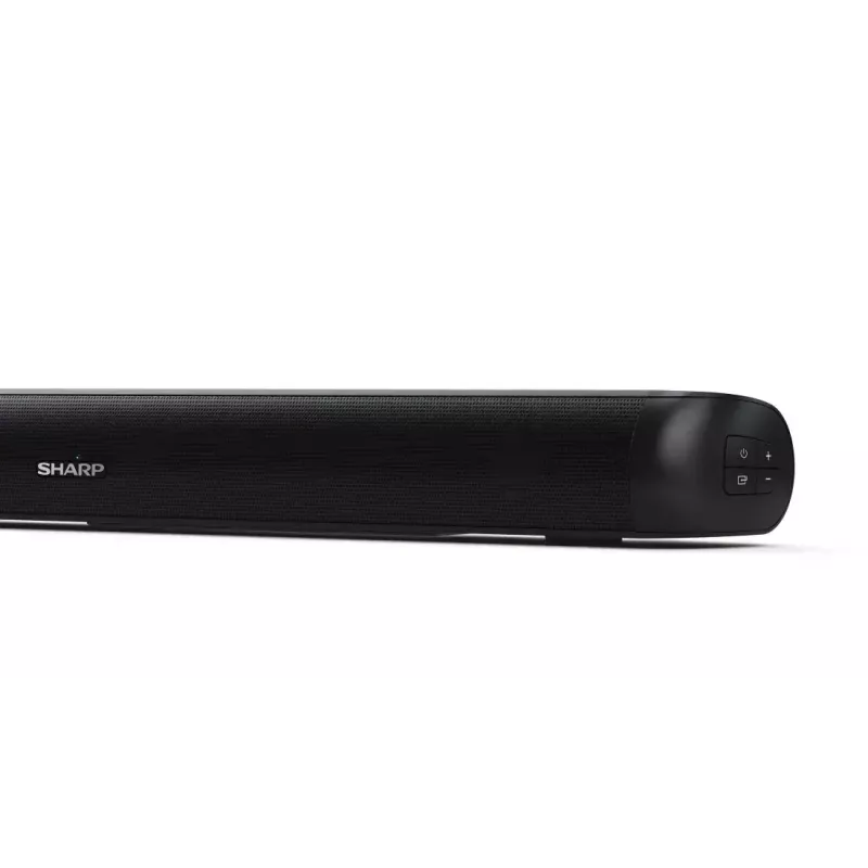Barra de sonido Sharp HT-SB107 negra 2.0 canales 90 W