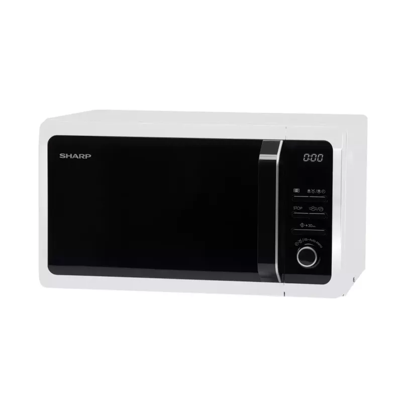 Microondas solo Sharp Home Appliances R-243W, 800 W, 20 l