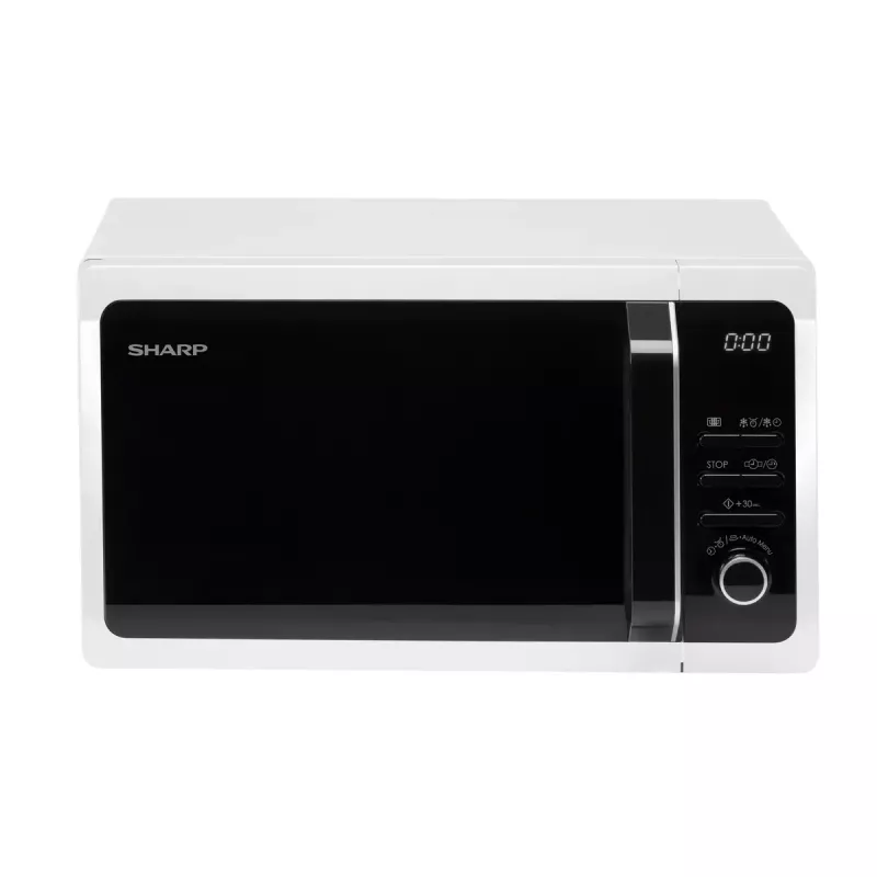 Microondas solo Sharp Home Appliances R-243W, 800 W, 20 l