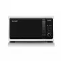 Microondas solo Sharp Home Appliances R-243W, 800 W, 20 l