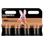 Pila doméstica Duracell de un solo uso AA