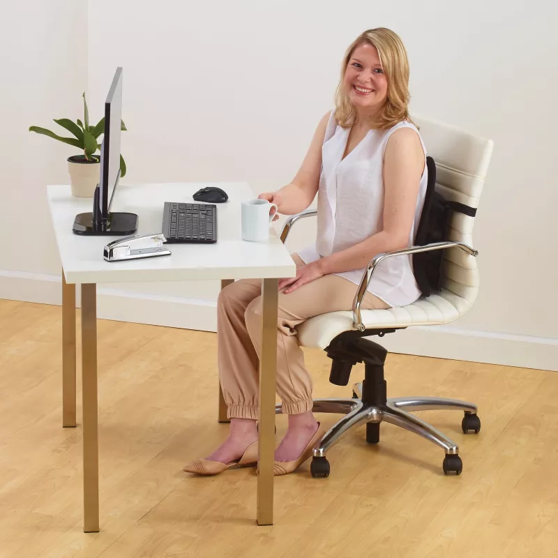 Soporte lumbar de malla Kensington SmartFit Conform