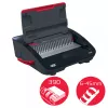 GBC CombBind® CB25E encuadernadora eléctrica, encuadernadora de peine, eléctrica, 390 hojas, negro, rojo