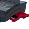 GBC CombBind® CB25E encuadernadora eléctrica, encuadernadora de peine, eléctrica, 390 hojas, negro, rojo