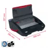 GBC CombBind® CB25E encuadernadora eléctrica, encuadernadora de peine, eléctrica, 390 hojas, negro, rojo