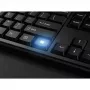 Kensington KM270 EQ conjunto de escritorio recargable – inalámbrico, inalámbrico, RF Wireless + Bluetooth, membrana, QWERTZ, negro, ratón incluido