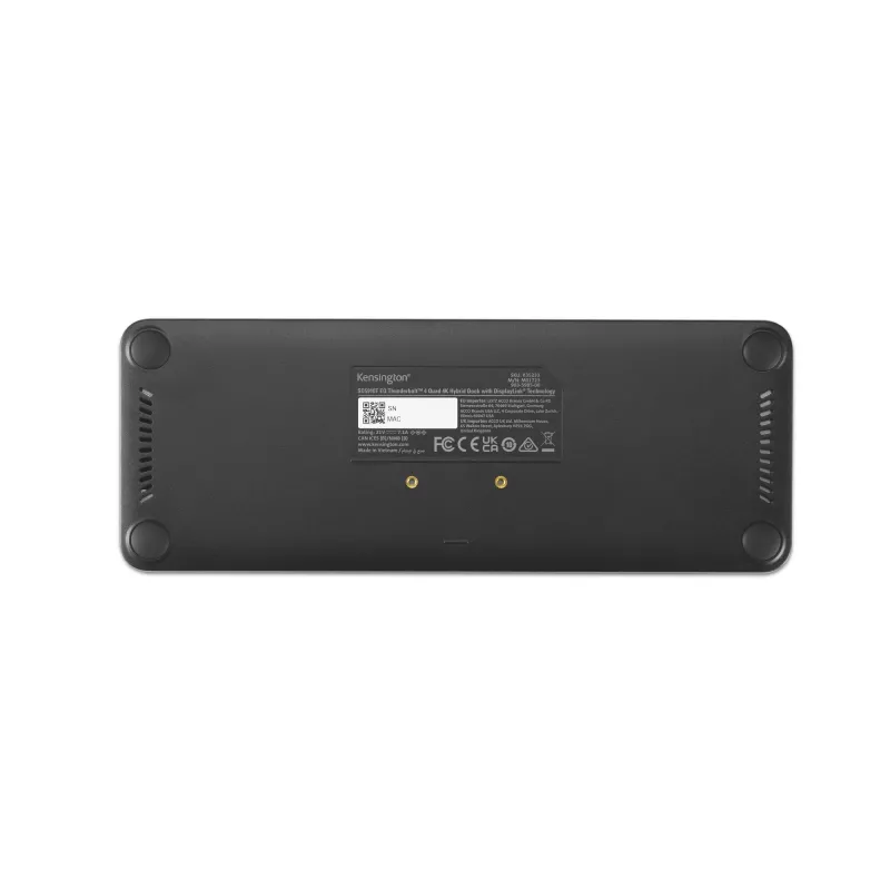 Kensington SD5920T EQ Thunderbolt 4 Quad 4K Hybrid Dock con tecnología DisplayLink