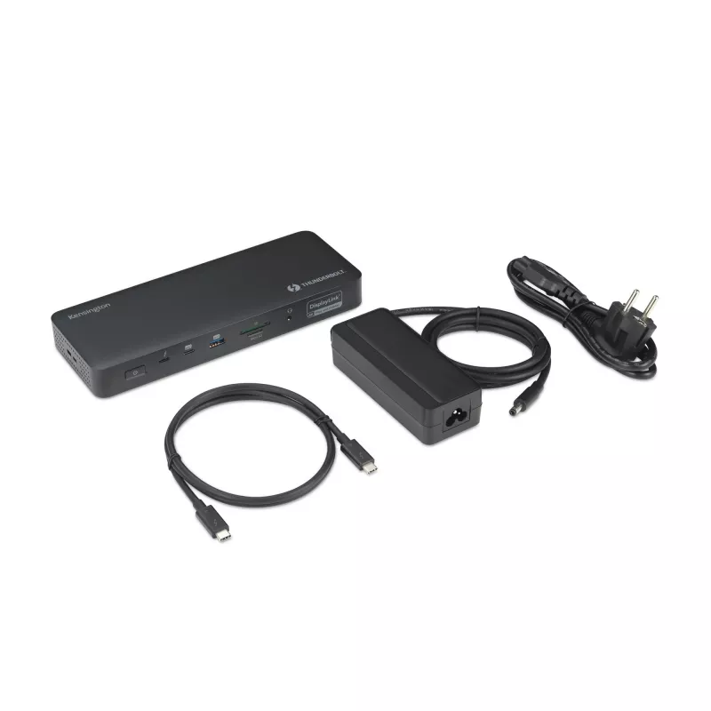 Kensington SD5920T EQ Thunderbolt 4 Quad 4K Hybrid Dock con tecnología DisplayLink