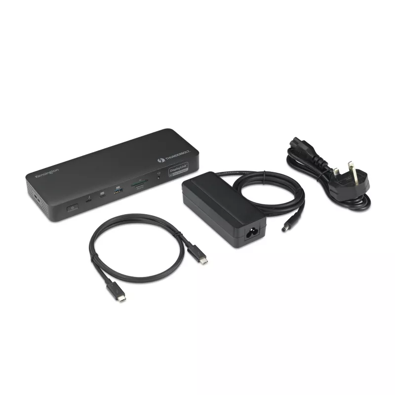 Kensington SD5920T EQ Thunderbolt 4 Quad 4K Hybrid Dock con tecnología DisplayLink