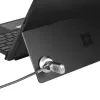 Targus ASP001GLX Accesorio para candado de cable Placa Plata 1 ud.