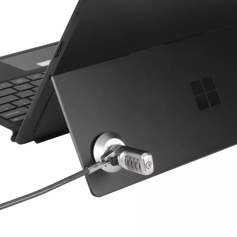 Targus ASP001GLX Accesorio para candado de cable Placa Plata 1 ud.