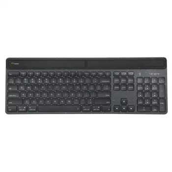 Targus Sustainable Energy Harvesting EcoSmart Teclado universal Bluetooth QWERTZ alemán negro