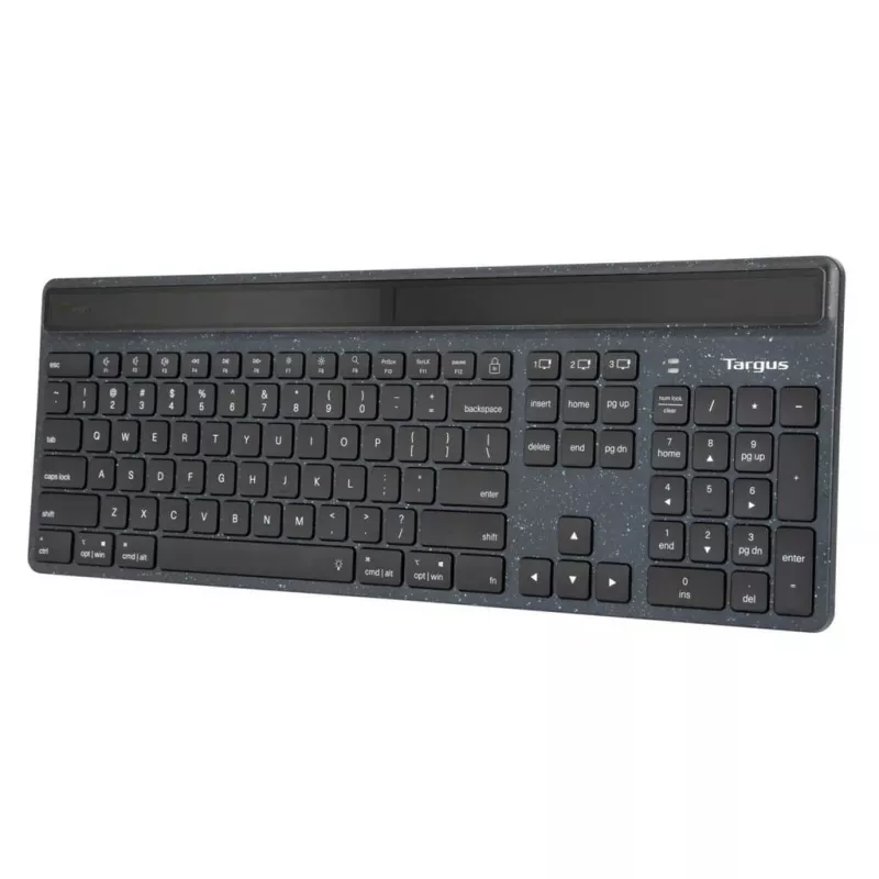 Targus Sustainable Energy Harvesting EcoSmart Teclado universal Bluetooth QWERTZ alemán negro