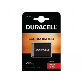 Batería para cámara Duracell – sustituye a la batería Canon NB-13L, Canon, 1010 mAh, 3,7 V, iones de litio (Li-Ion)