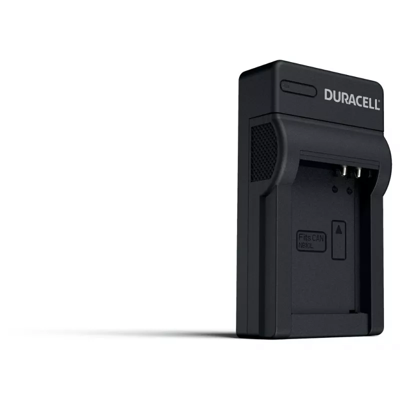 Cargador de batería para cámara digital Duracell, USB, cargador de interior, Canon NB-10L, negro, 5 V, 5 V