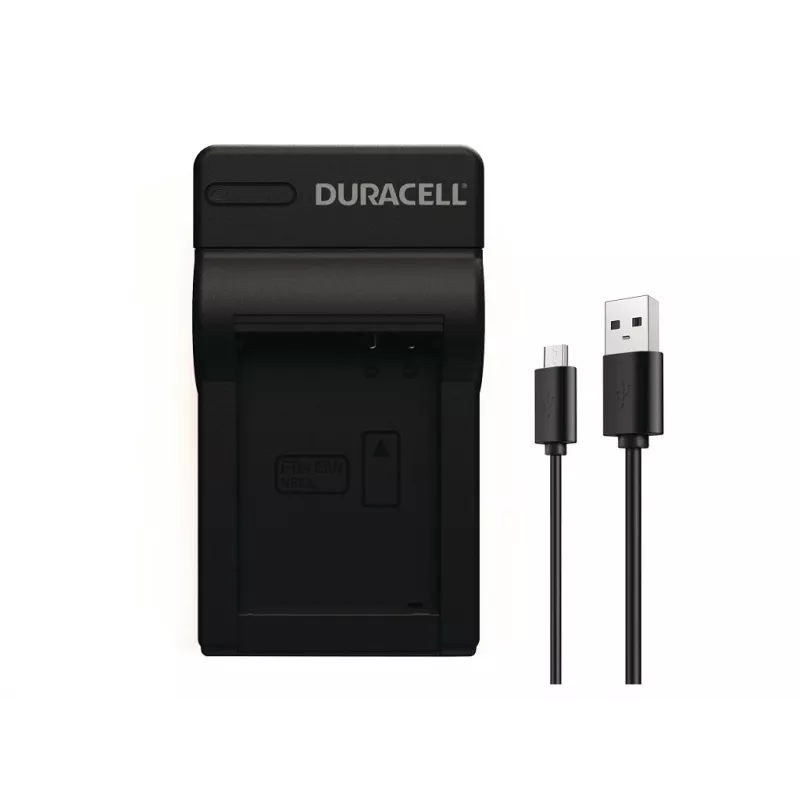 Cargador de batería para cámara digital Duracell, USB, cargador de interior, Canon NB-10L, negro, 5 V, 5 V