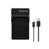 Cargador de batería para cámara digital Duracell, USB, cargador de batería de interior, Nikon EN-EL9, negro, 5 V, 5 V
