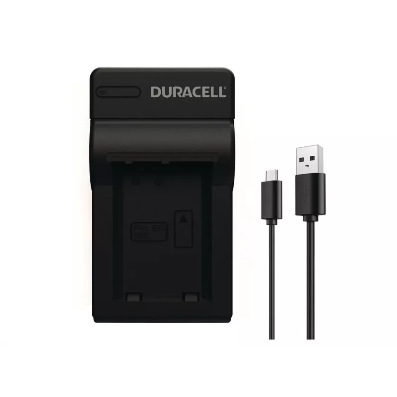 Cargador de batería para cámara digital Duracell, USB, cargador de interior, Sony NP-FW50, negro, 5 V, 5 V