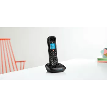 Motorola CD4001 teléfono DECT con identificación de llamadas negro