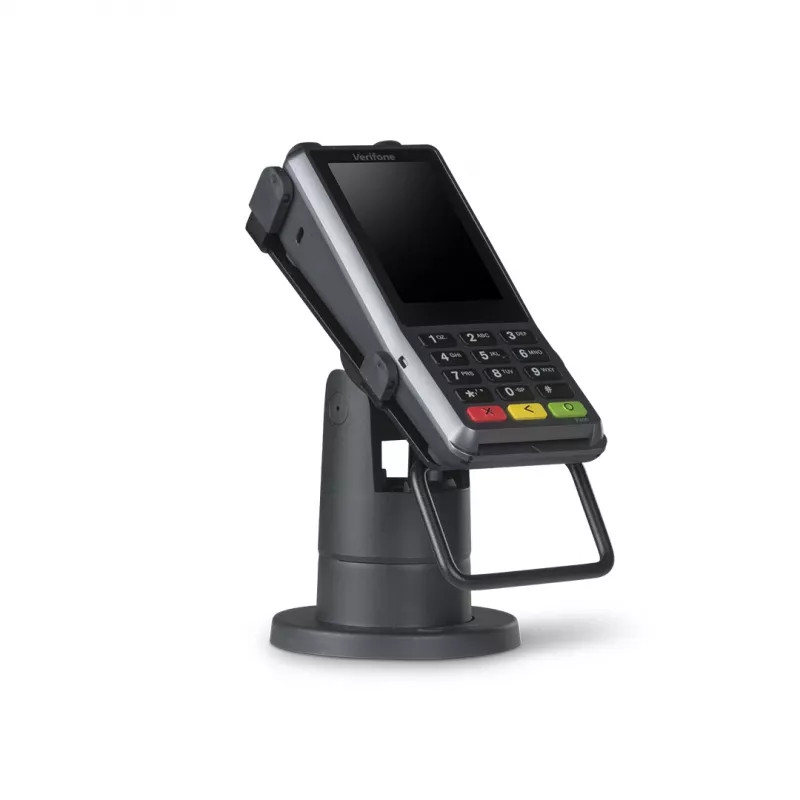 Ergonomic Solutions SpacePole Payment VER400-S-02 Accesorio para sistema TPV Soporte TPV Negro Material compuesto