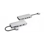 eSTUFF ES623010 Hub de interfaces USB 3.2 Gen 1 (3.1 Gen 1) Type-C 5000 Mbit/s Aluminio