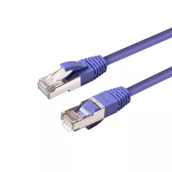Microconnect MC-SFTP6A10P Cable de red morado 10 m Cat6a S/FTP (S-STP)