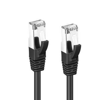 Microconnect SSTP601S Cable de red negro 1 m Cat6 S/FTP (S-STP)