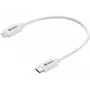 Sandberg USB-C PD a Lightning MFI 0.2M, 0,2 m, Lightning, USB C, conector macho, conector macho, blanco