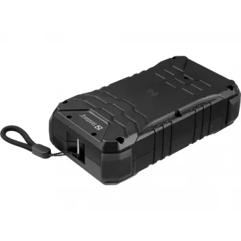 Sandberg Survivor Powerbank 27000 PD65W, 27000 mAh, Power Delivery, Quick Charge 3.0, carga inalámbrica, negro