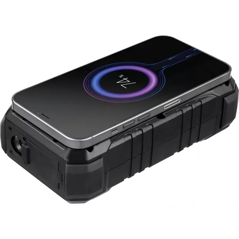 Sandberg Survivor Powerbank 27000 PD65W, 27000 mAh, Power Delivery, Quick Charge 3.0, carga inalámbrica, negro
