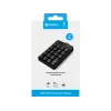 Sandberg Teclado numérico USB con cable, USB, 19, portátil/PC, 1,5 m, negro