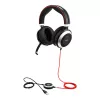 Jabra Evolve 80 MS Estéreo, con cable, oficina/call center, 646 g, auricular, negro