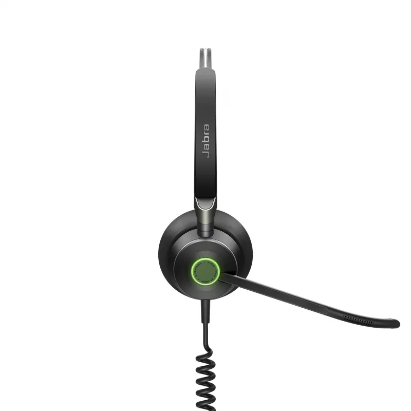 Jabra Engage 50 Stereo, con cable, oficina/call center, 20 - 20000 Hz, 96 g, auricular, negro