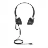 Jabra Engage 50 Stereo, con cable, oficina/call center, 20 - 20000 Hz, 96 g, auricular, negro