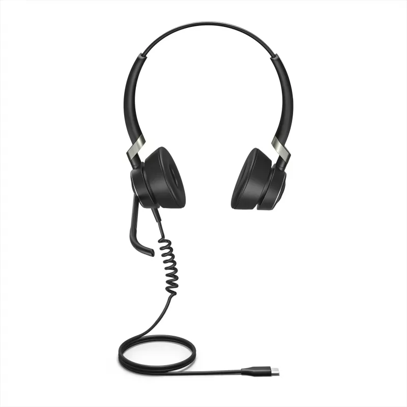 Jabra Engage 50 Stereo, con cable, oficina/call center, 20 - 20000 Hz, 96 g, auricular, negro