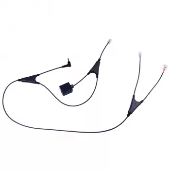 Jabra Link 14201-37 - Solución de conmutador de gancho electrónico para teléfonos Alcatel