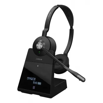 Jabra Engage 75 SE - Stereo, UK/HK/SG/AU/NZ, inalámbrico, 40 - 16000 Hz, oficina/call center, 90 g, auricular, negro