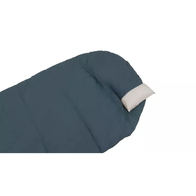 Saco de dormir Outwell 230478 semirrectangular poliéster 2250×850 mm, 1,8 kg, azul