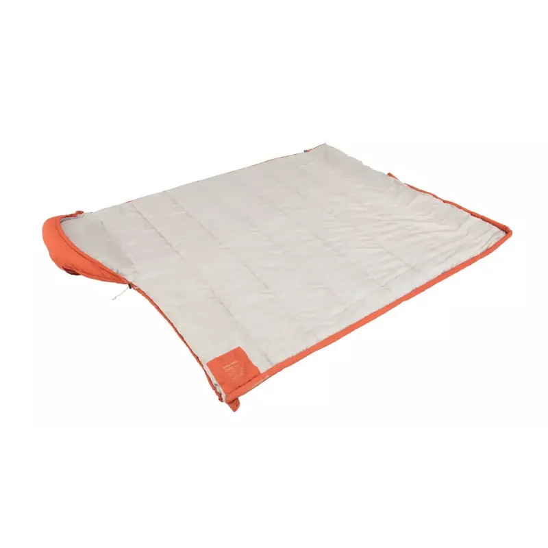 Saco de dormir Outwell 230477 adulto semirrectangular poliéster 2250×850 mm 1,8 kg naranja