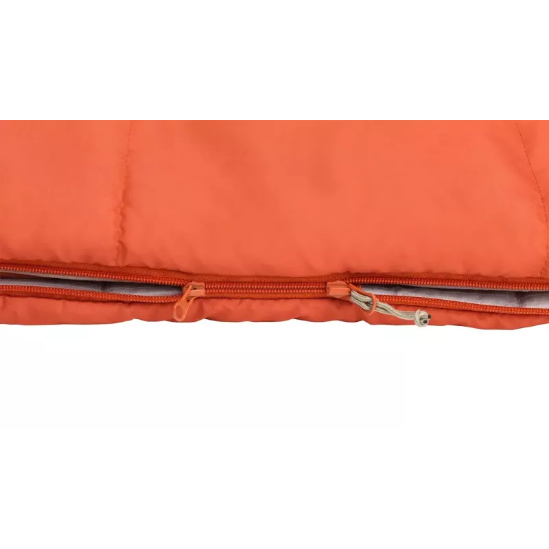 Saco de dormir Outwell 230477 adulto semirrectangular poliéster 2250×850 mm 1,8 kg naranja