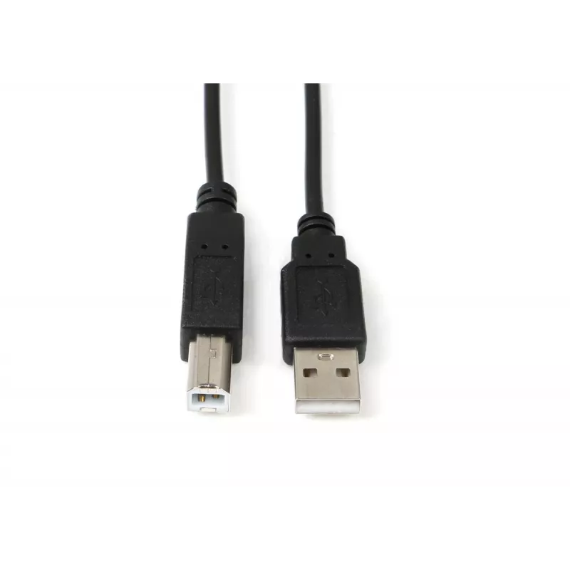 Microconnect USBAB05B cable USB USB 2.0 0,5 m USB A USB B negro