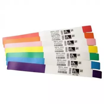 Zebra Z-Band Splash amarillo etiqueta de impresora autoadhesiva